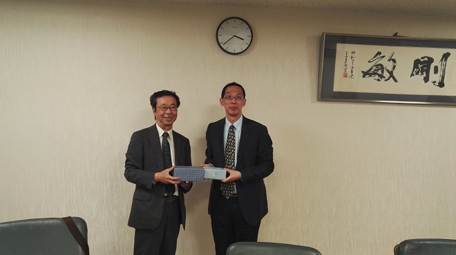 足球篮球官方直播平台代表团赴日本高校交流访问