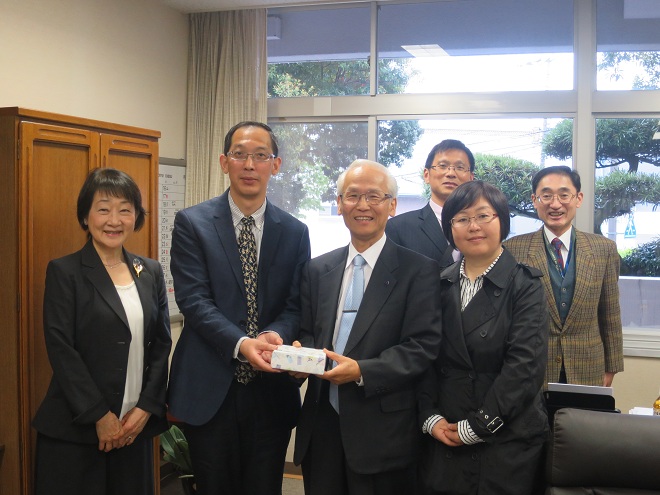 足球篮球官方直播平台代表团赴日本高校交流访问